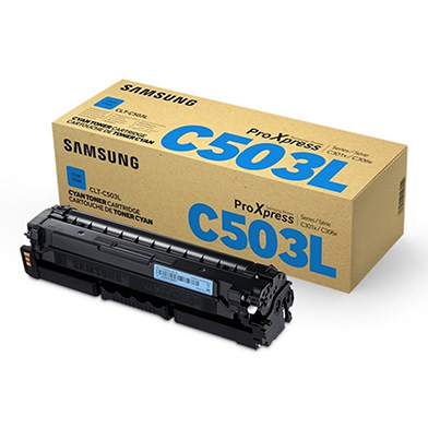 Samsung SU016A CLT-C503L High Yield Cyan Toner Cartridge (5,000 Pages)